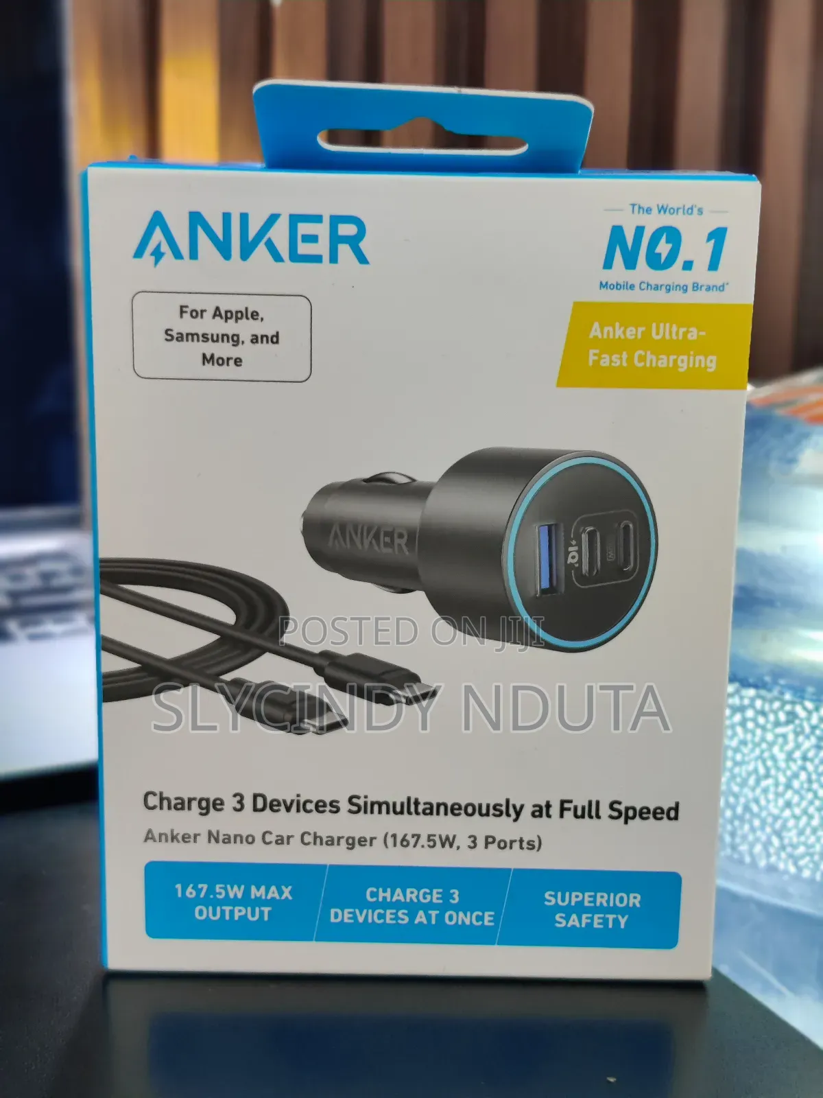 Anker Nano (167.5w) Car Charger