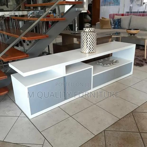 Luxury White and Gray Tv Stands
