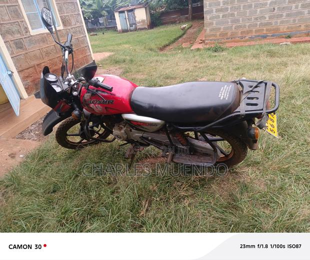Bajaj Boxer BM100ES 2021 Red - thumbnail 2