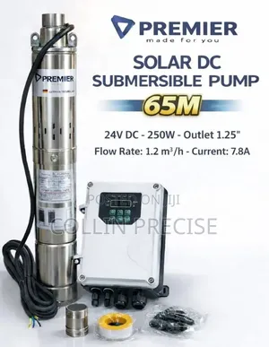 24v 250w Solar Submersible Pump 65m