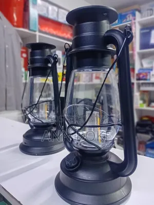 Solar Rechargeable Vintage Lantern Big Size 30c