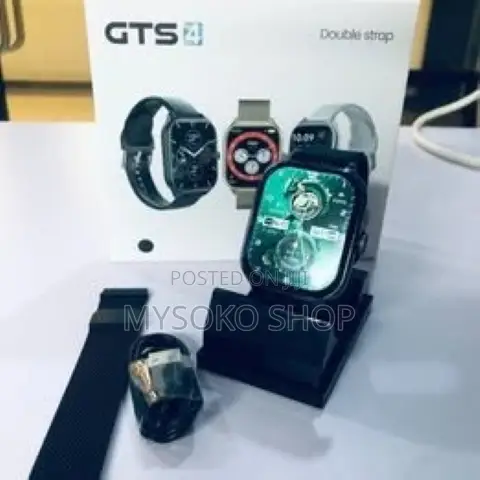 Gts4 Double Strap Smart Watch