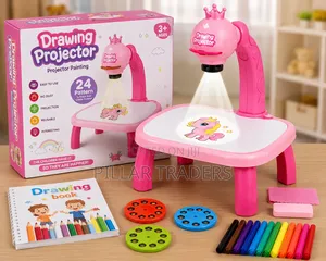 Kids Drawing Projector Table