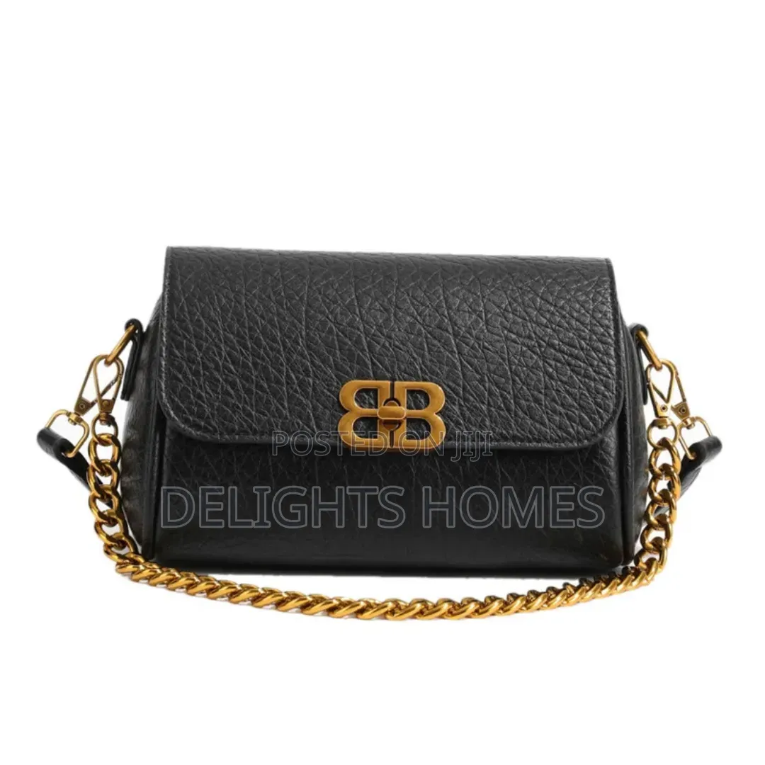Autumn Letter Lock Buckle Chain Bag_za