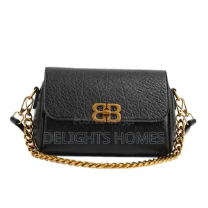 Autumn Letter Lock Buckle Chain Bag_za