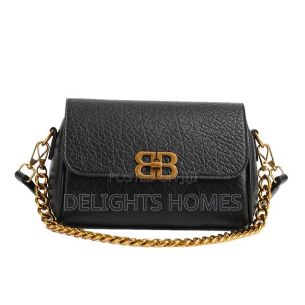 Autumn Letter Lock Buckle Chain Bag_za