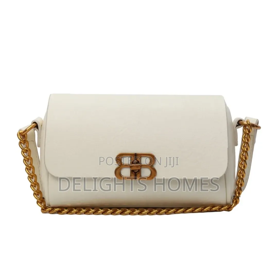 Autumn Letter Lock Buckle Chain Bag_za