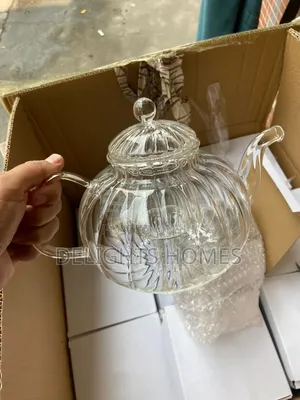 800ml Striped Teapot Borosilicate_za