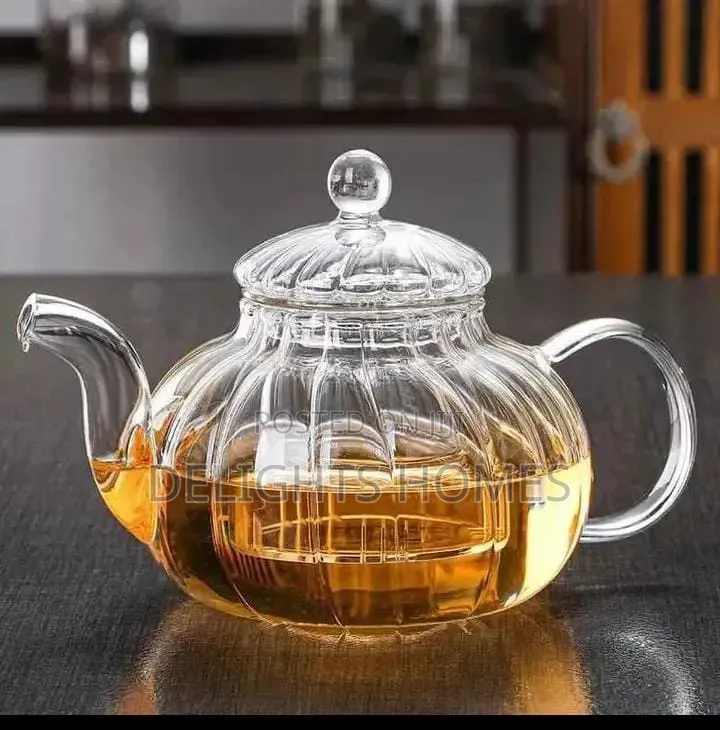 800ml Striped Teapot Borosilicate_za