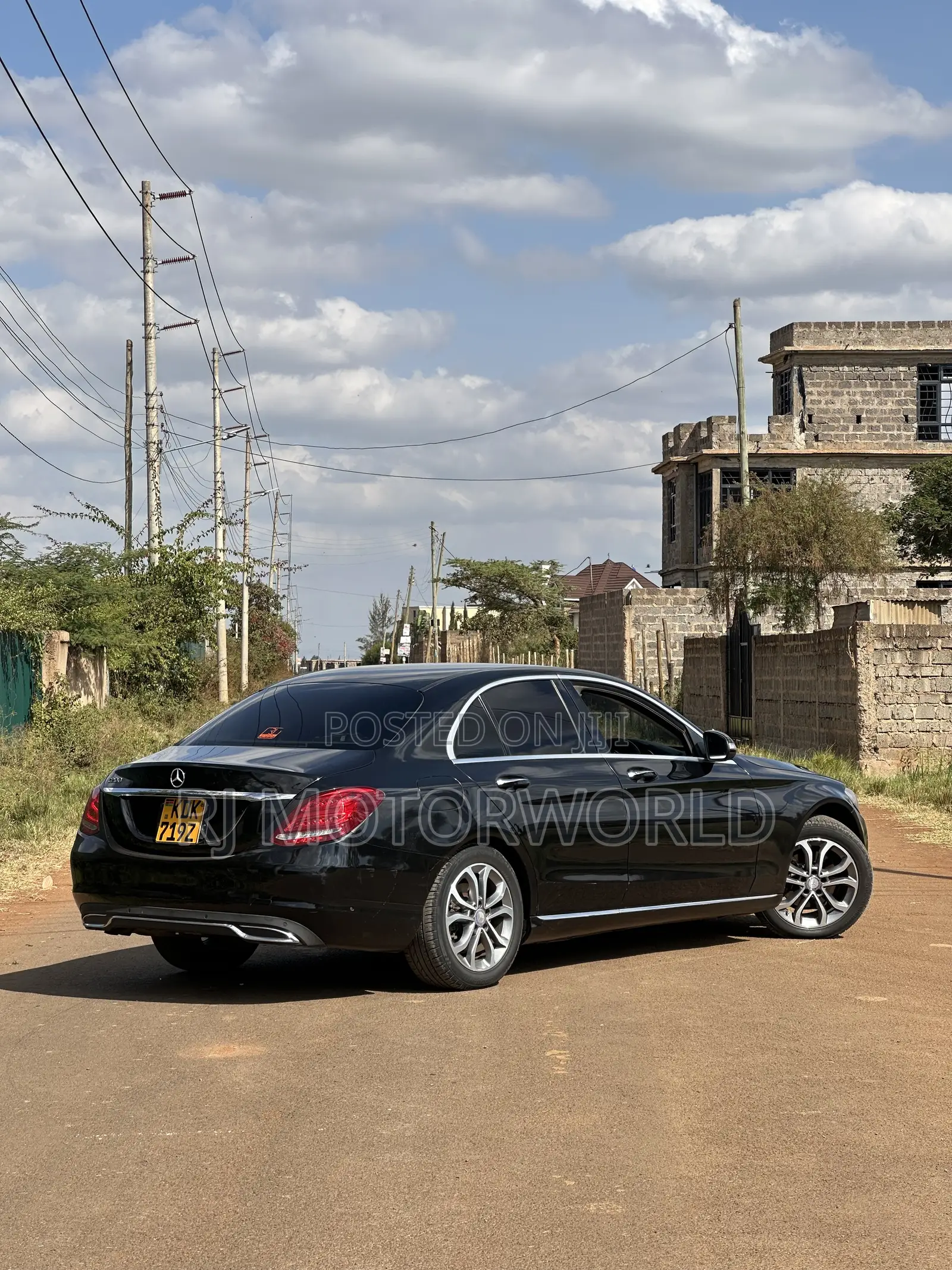 Mercedes-Benz C200 2015 Black