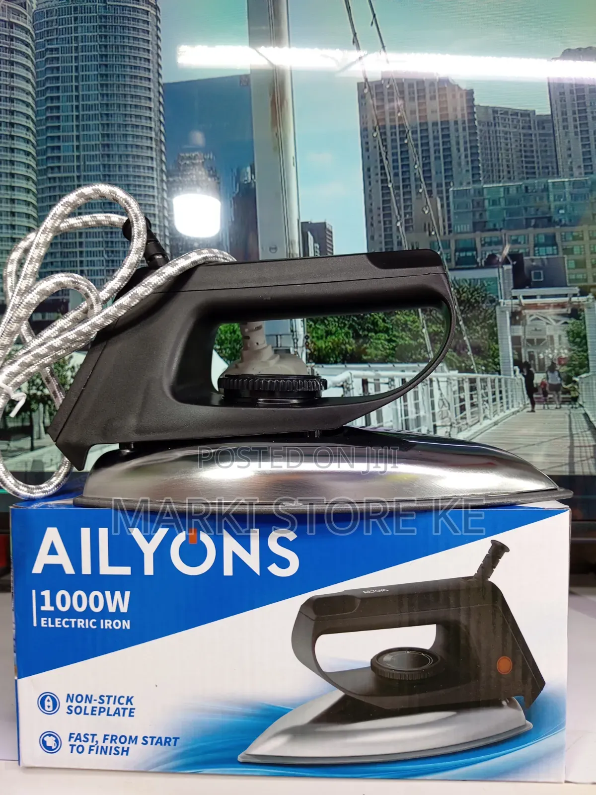Dry Iron 1000watts/ Ailyons Dry Ironbox