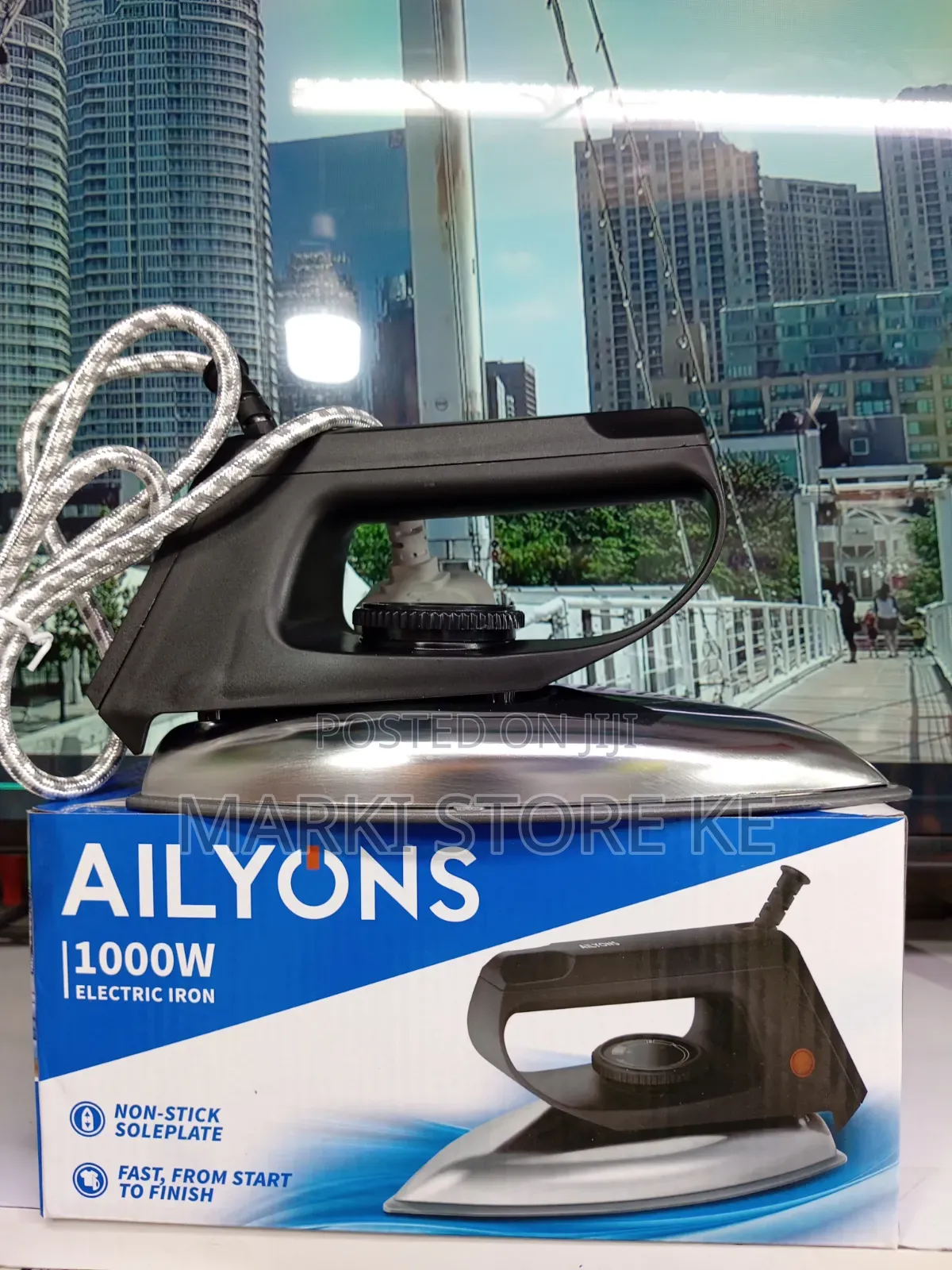 Dry Iron 1000watts/ Ailyons Dry Ironbox