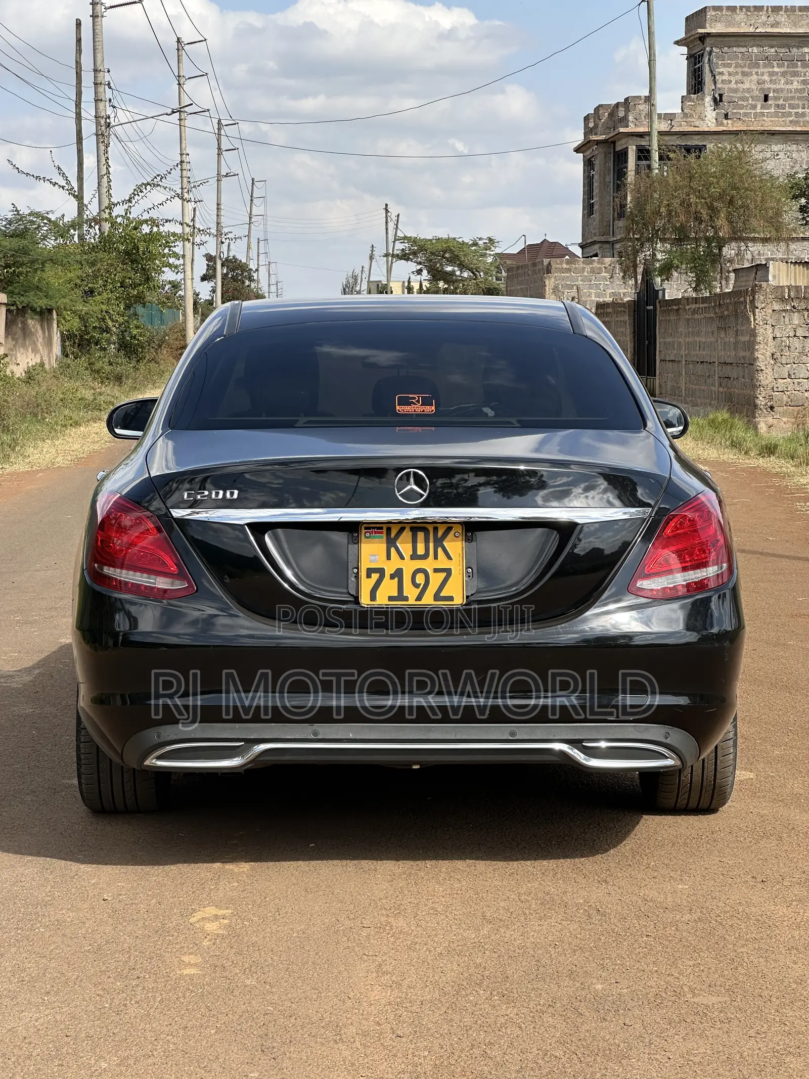 Mercedes-Benz C200 2015 Black