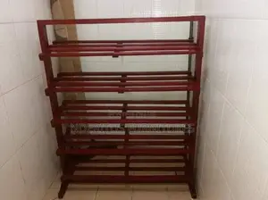 Brown Shoe Rack