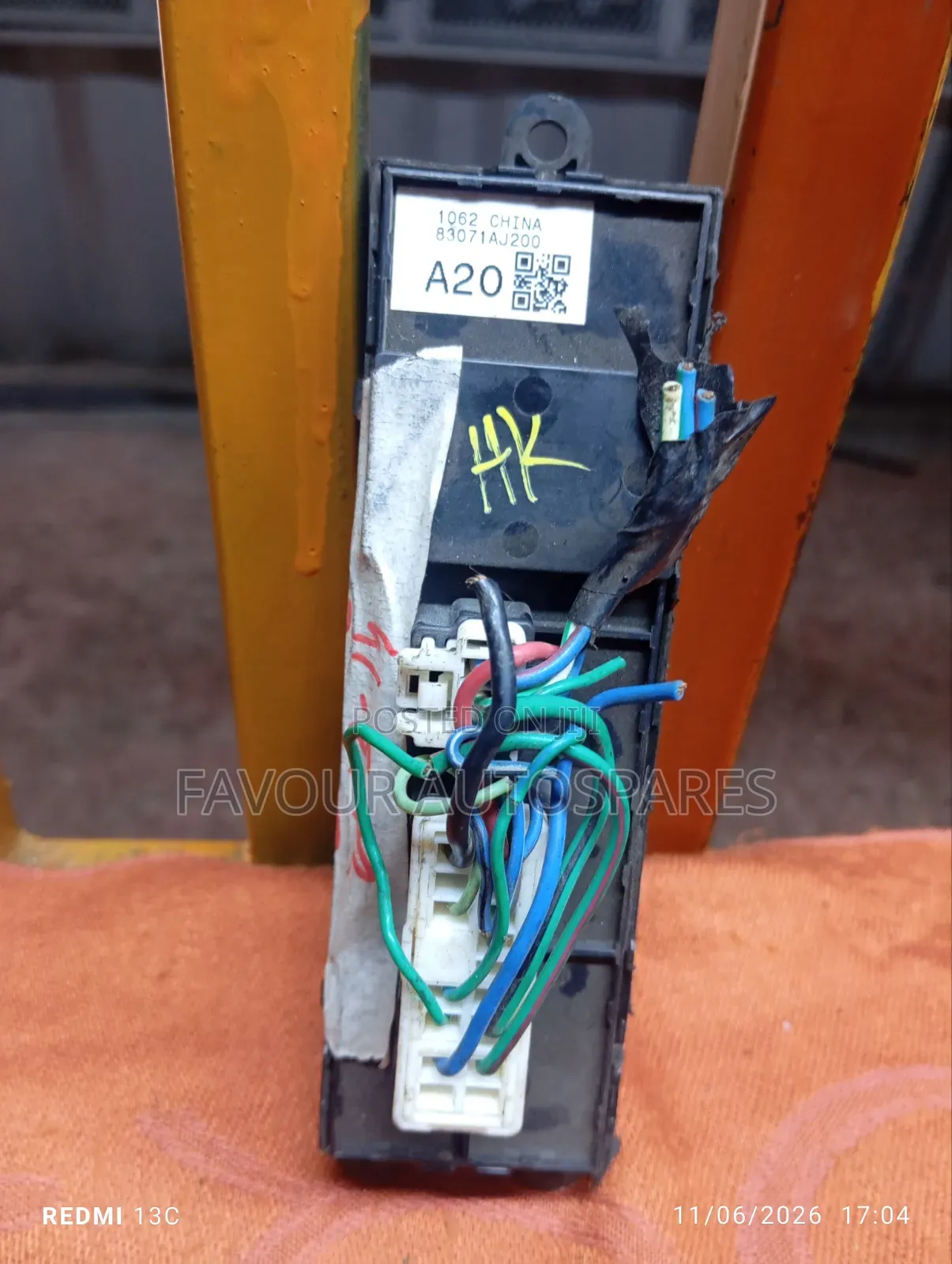 Ex Japan Main Switch for Subaru