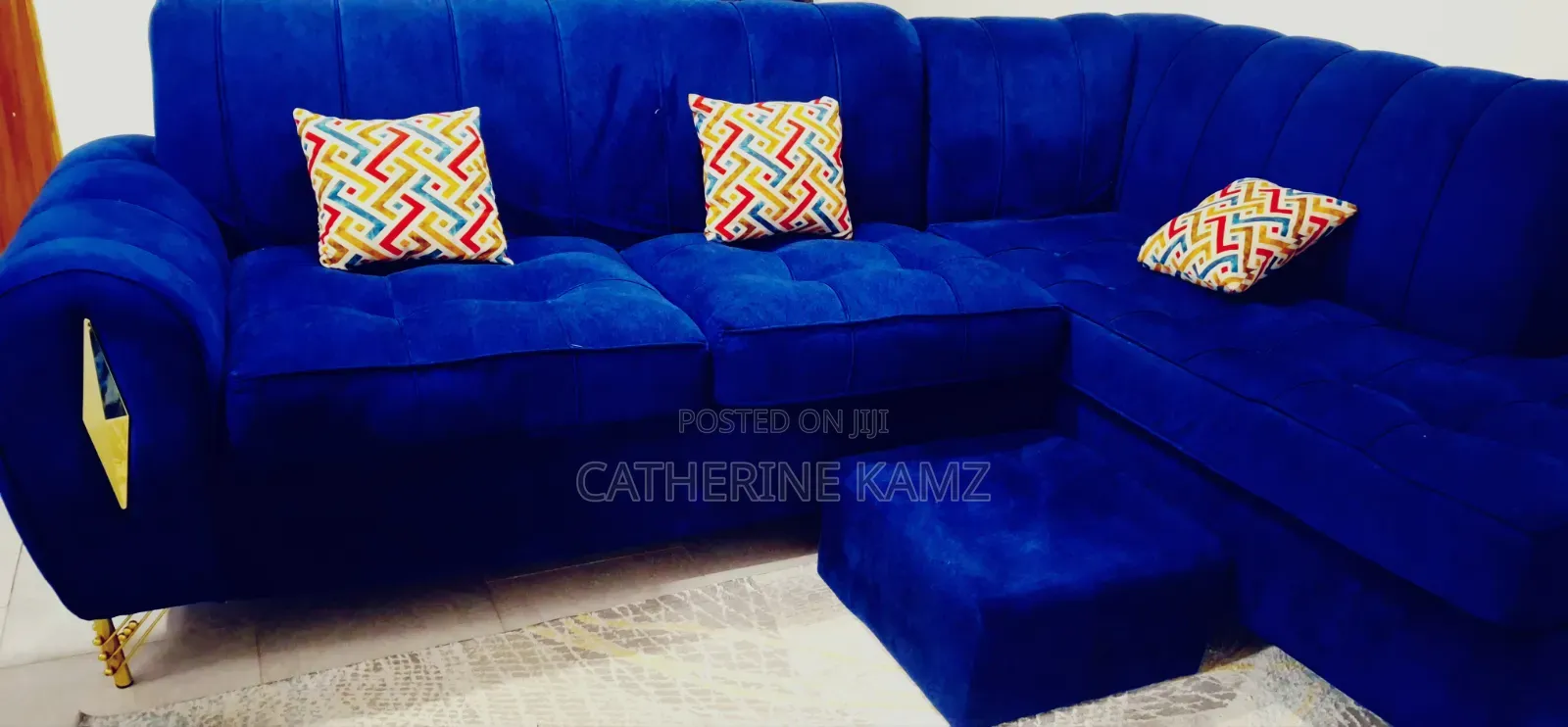 Blue Couch.