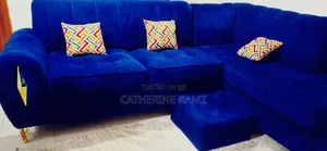 Blue Couch.