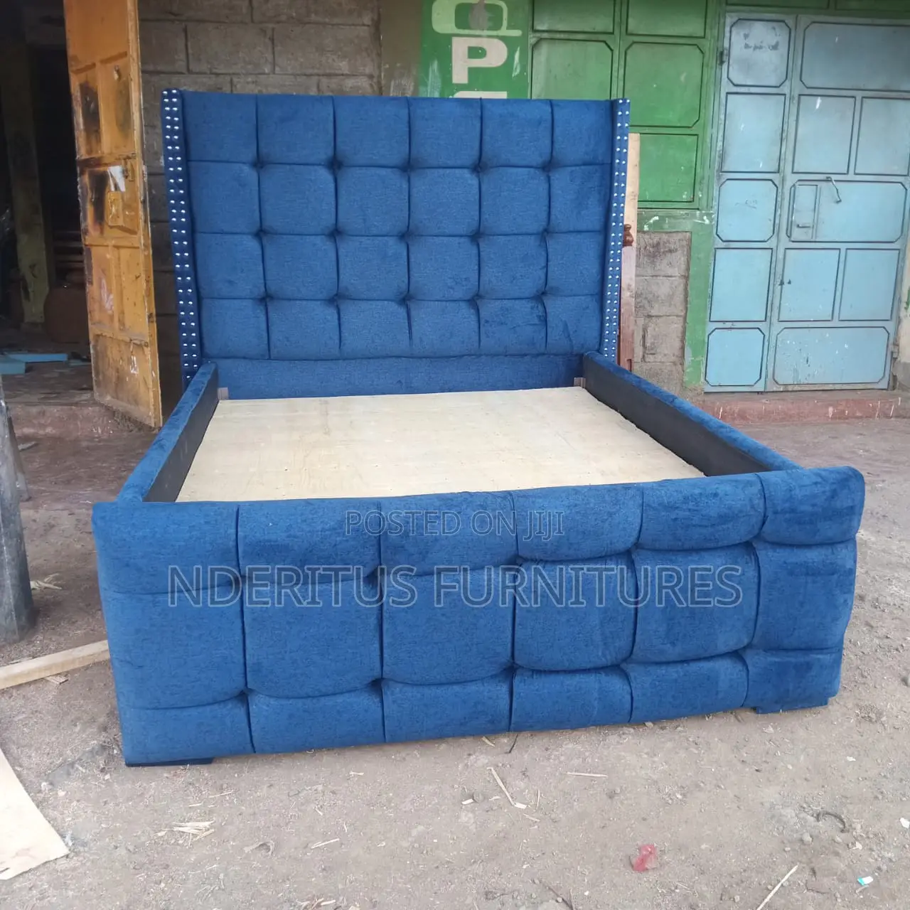Blue Chester Bed