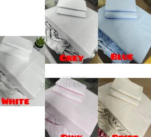 Bedsheets,Elegant Plain Patterned 6x7 Bedding Set 4pcs Set