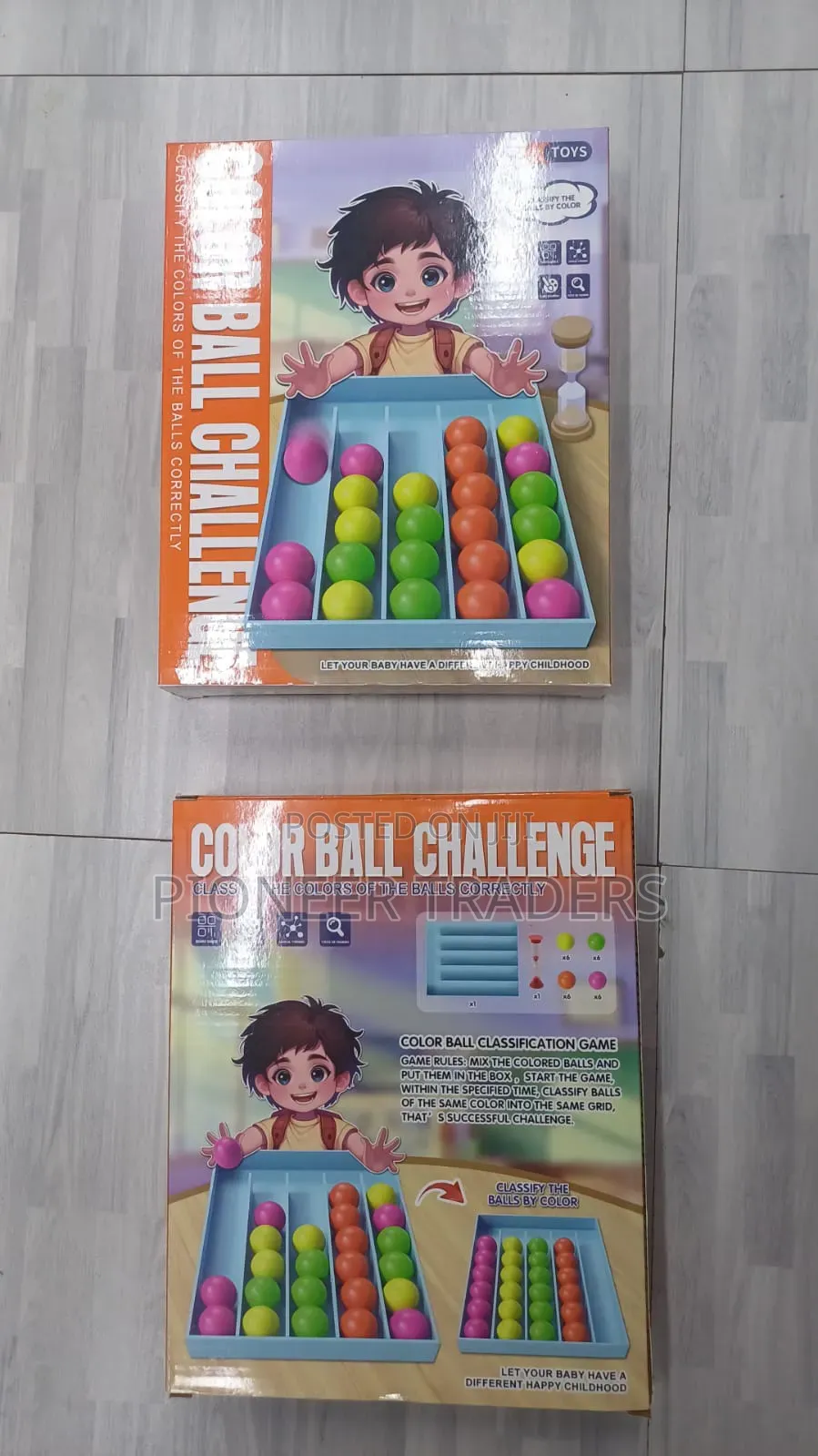 *Color Ball Challenge Game