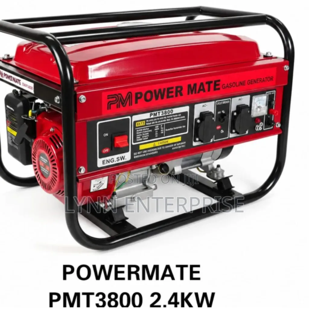 ,Power Mate Generator Pmt3800 2.4kw