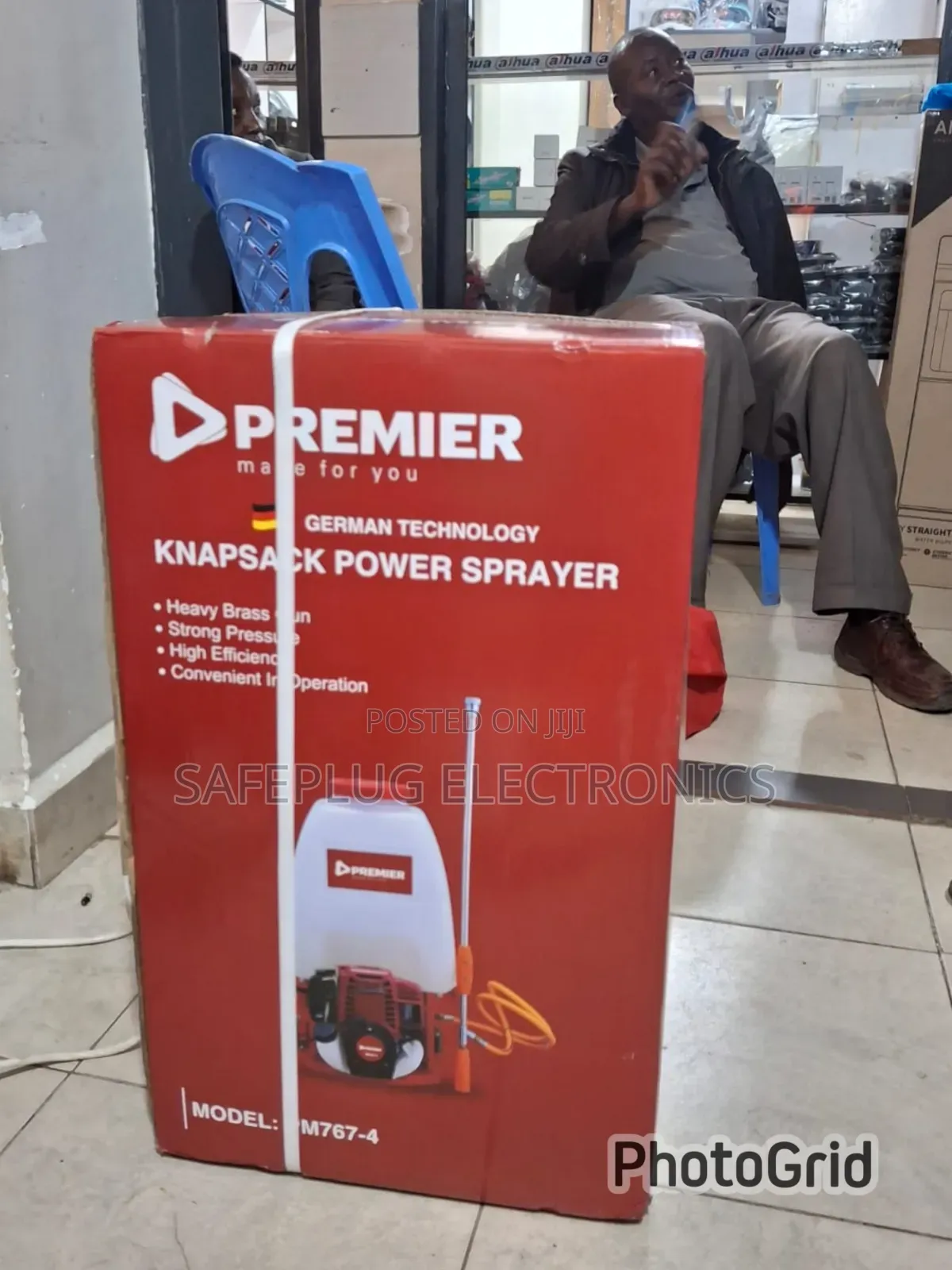 Premier M767-4 4-Stroke Petrol Knapsack Power Sprayer