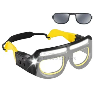 Safety Working Eye Glasses With Rechargeable Led Headlight