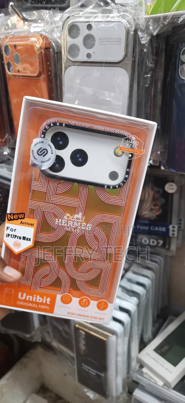 iPhone 17 Pro Max Unibit-Branded Orange Hermès-Inspired Phone Case - thumbnail 2