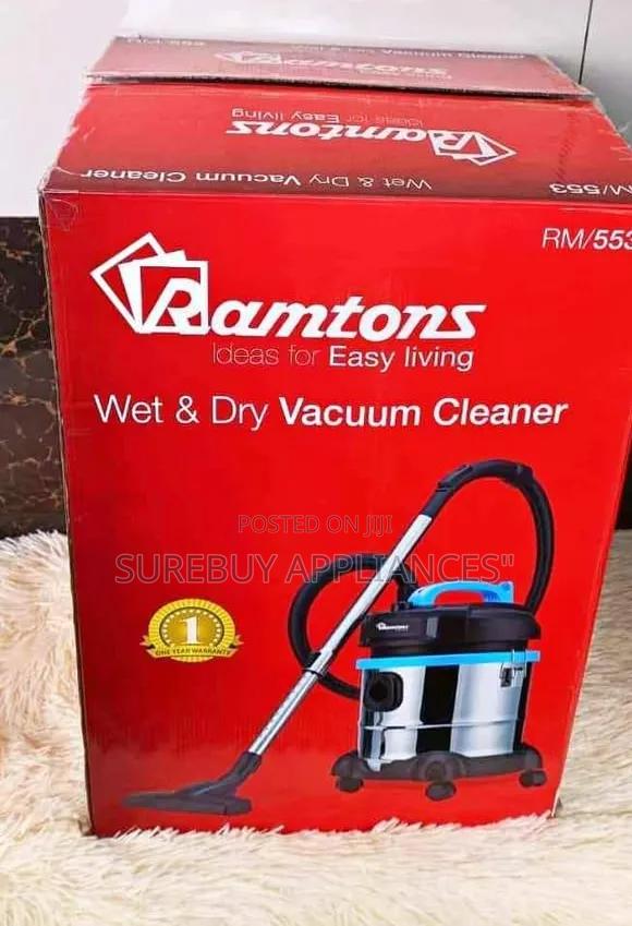 Ramtons 21l Wet Dry Vacuum Cleaner – 1400w Rm/553