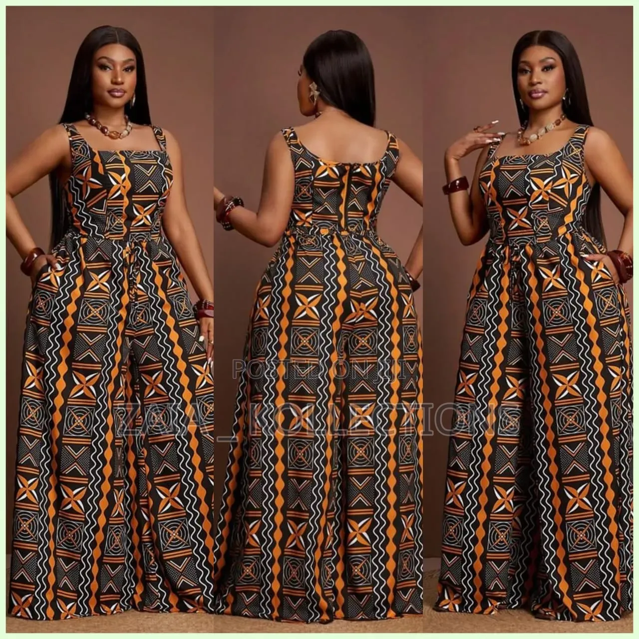 Ankara Wide-Leg Jumpsuit