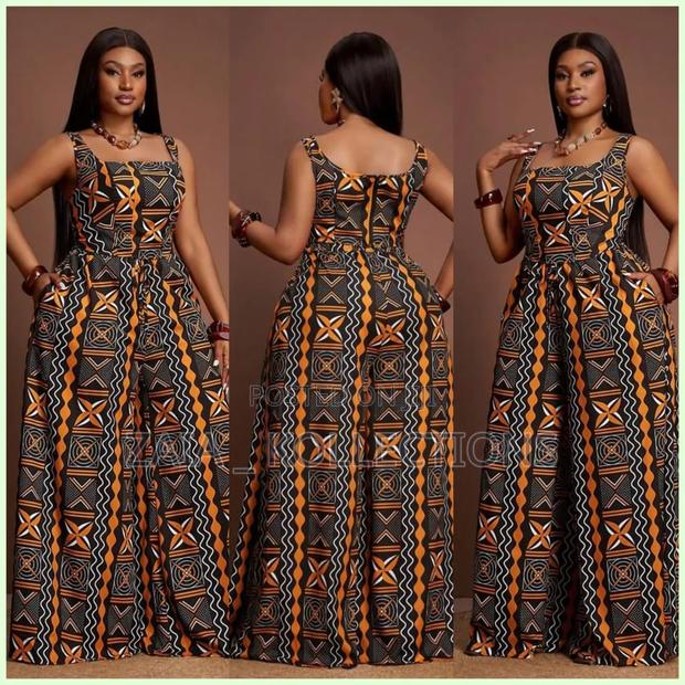 Ankara Wide-Leg Jumpsuit