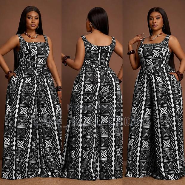 Ankara Wide-Leg Jumpsuit - thumbnail 2