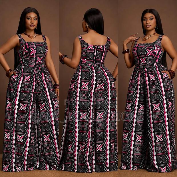Ankara Wide-Leg Jumpsuit - thumbnail 4