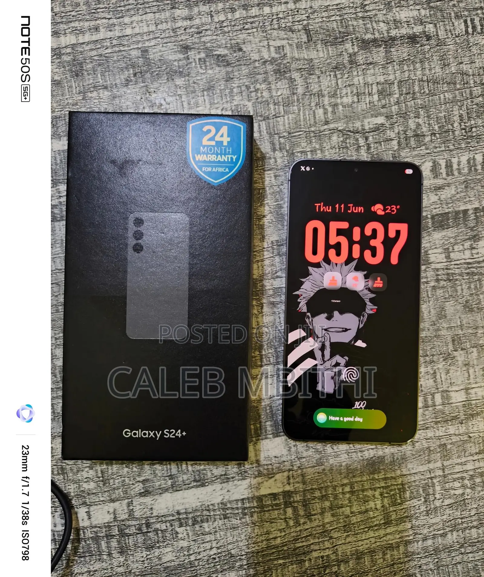 Samsung Galaxy S24 Plus 512 GB Gray