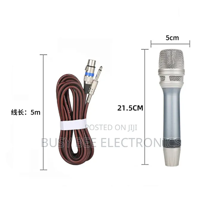 Top Quality Karaoke Vocal Cardioid Wired Dynamic Microphone