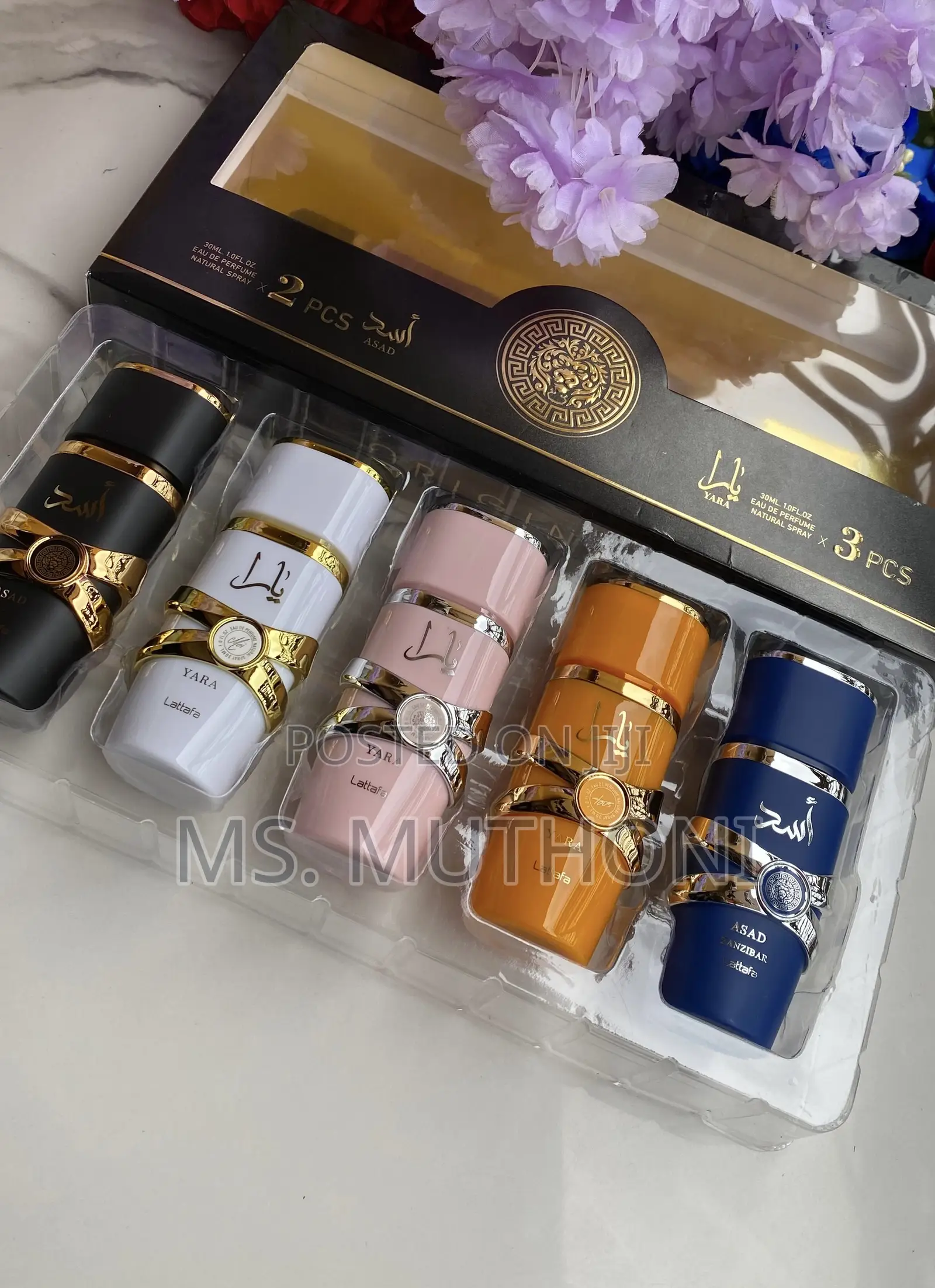 Lattafa Yara Asad Gift Set (5*30 Ml )