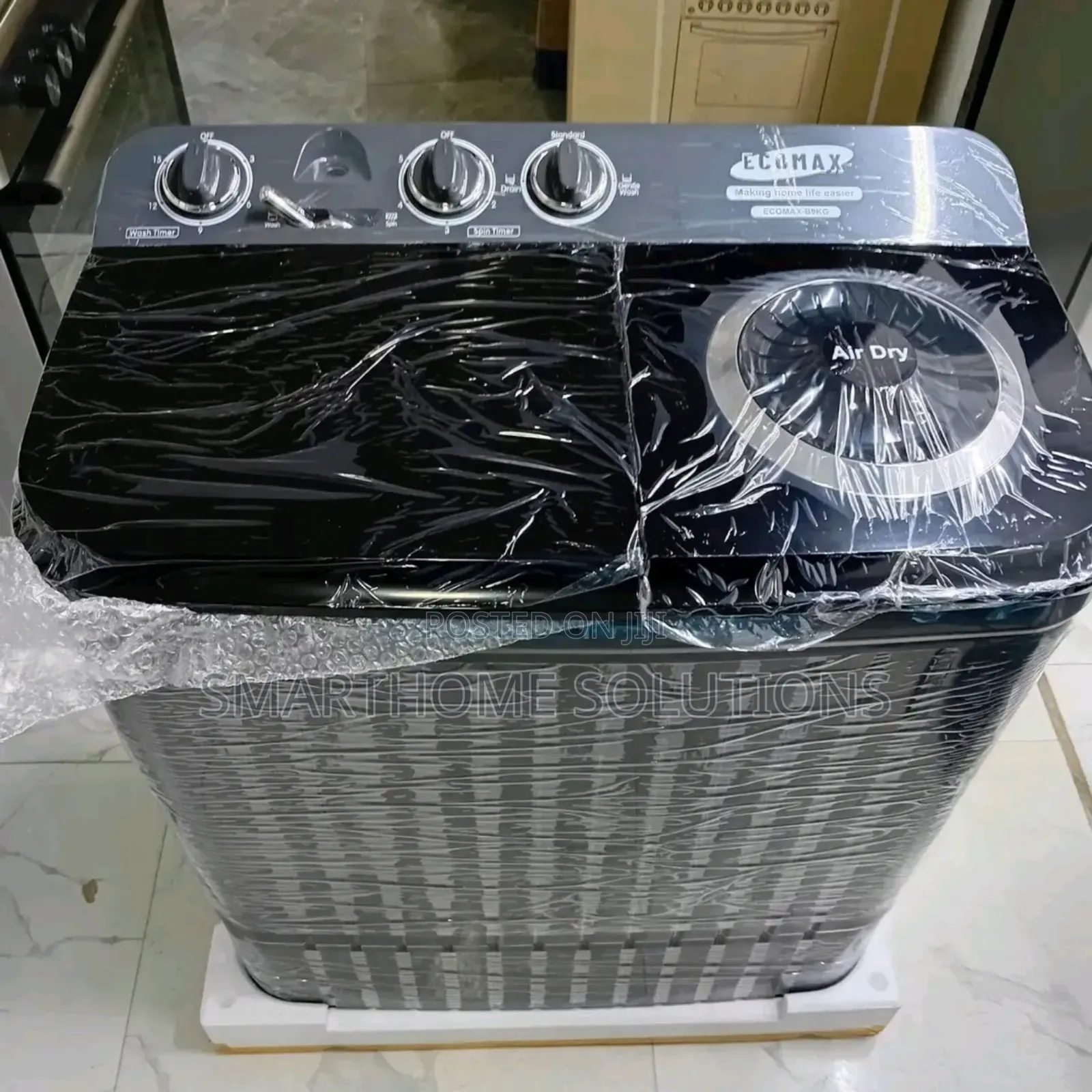 Ecomax Twin Tub Washing Machine 9.5kg