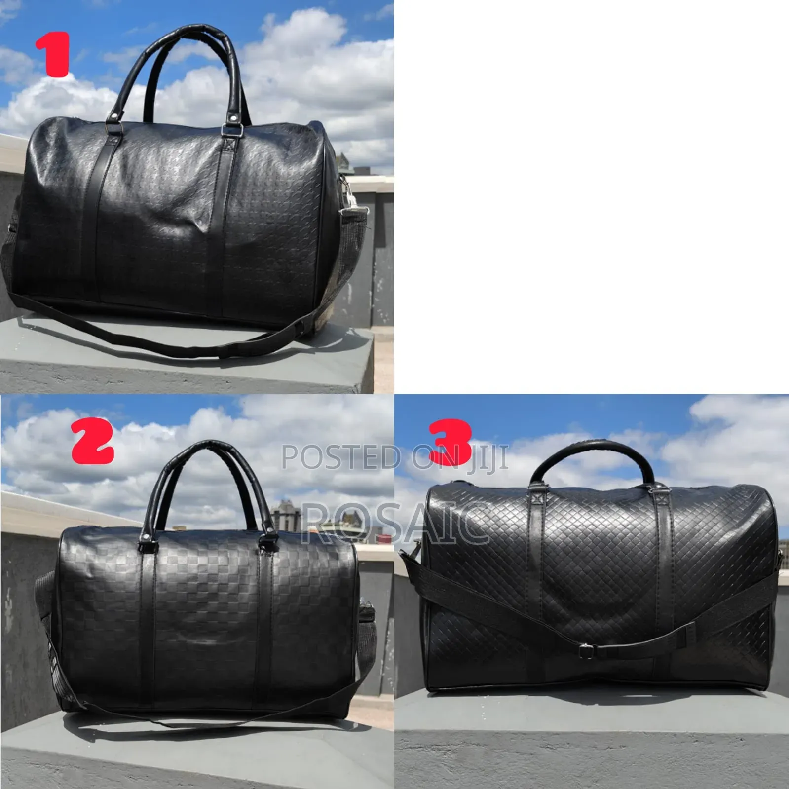 High Quality Leather Duffel Bag