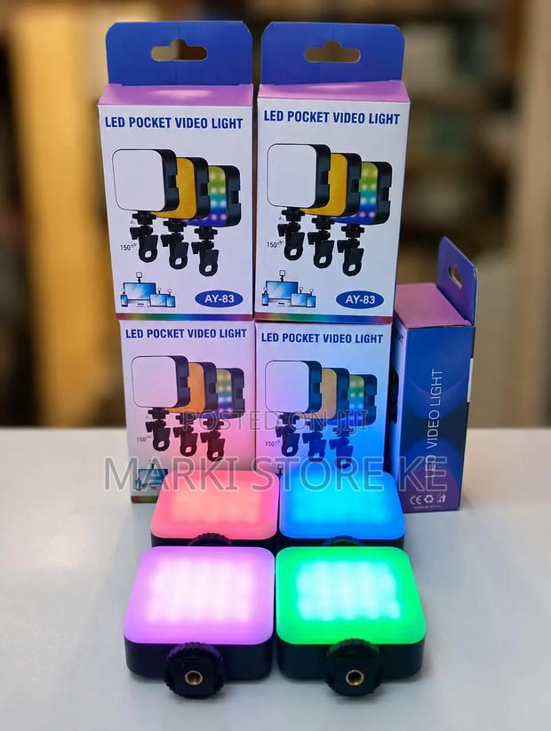 Led Pocket Rechargable Video Vlogging Light