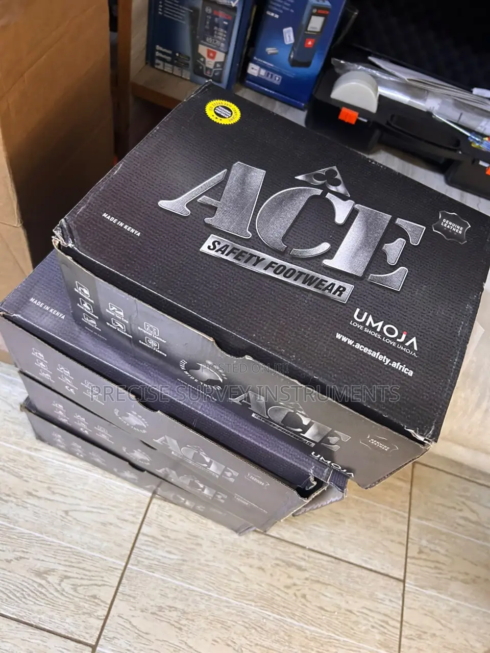 Ace Mamba Steel Toe Work Boots – New Stock