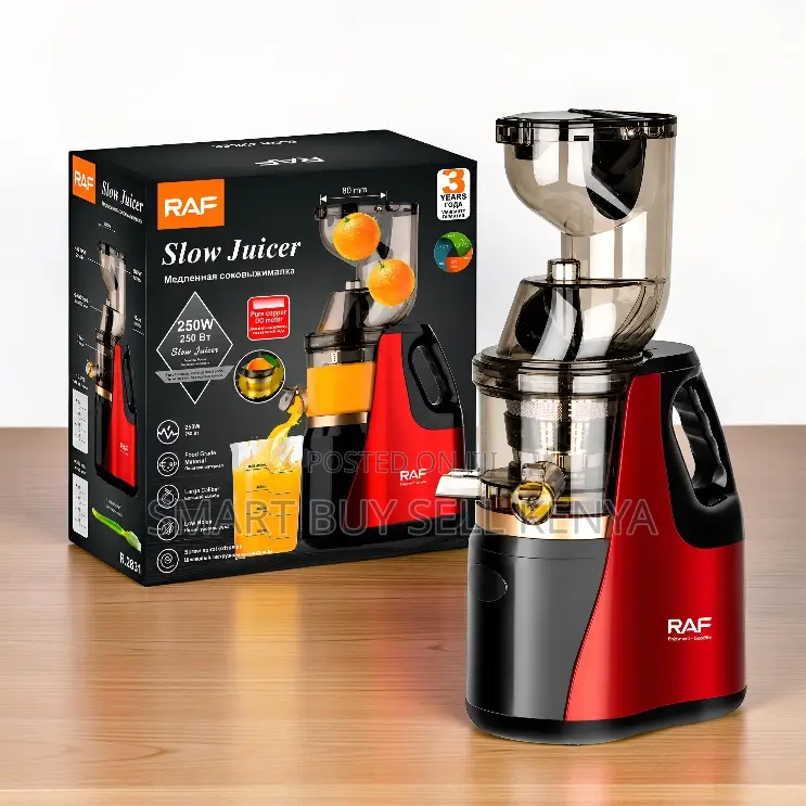 Cold Press Extraction Raf 400ml Slow Juicer Juice Extractor