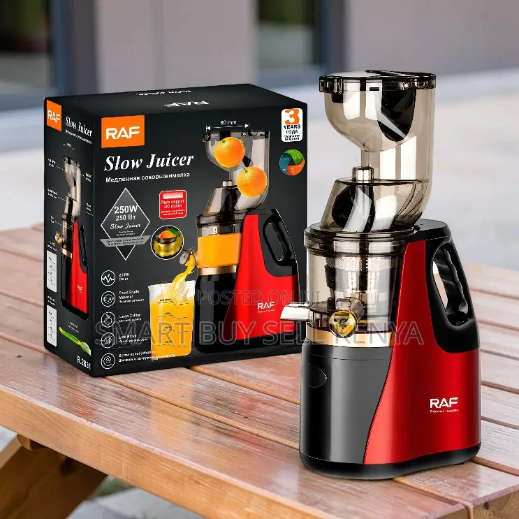 Nutrient Retention Raf 400ml Slow Juicer Juice Extractor