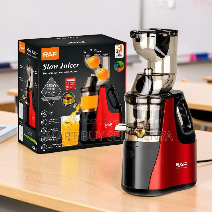 High Efficiency Extraction Raf 400ml Slow Juicer Juice Extractor