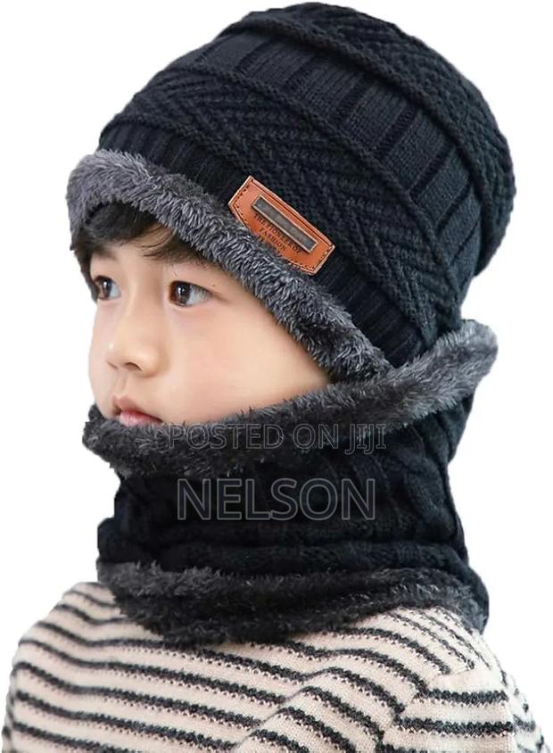 Winter Beanie Hat and Scarf Set
