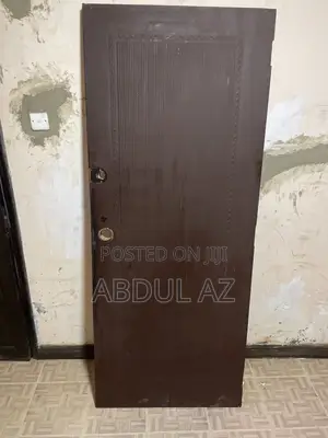 3 Interior Wooden Door With Textured Panel