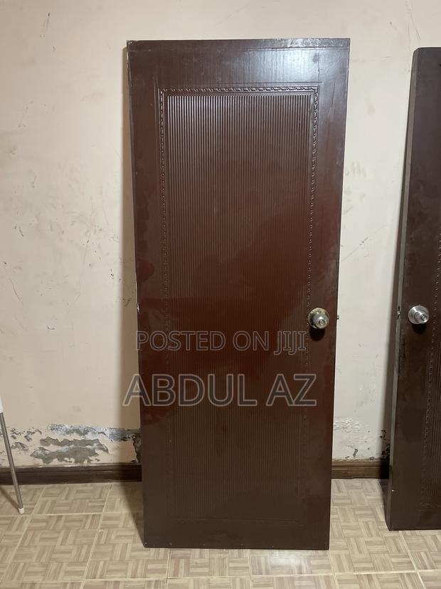 3 Interior Wooden Door With Textured Panel - thumbnail 2