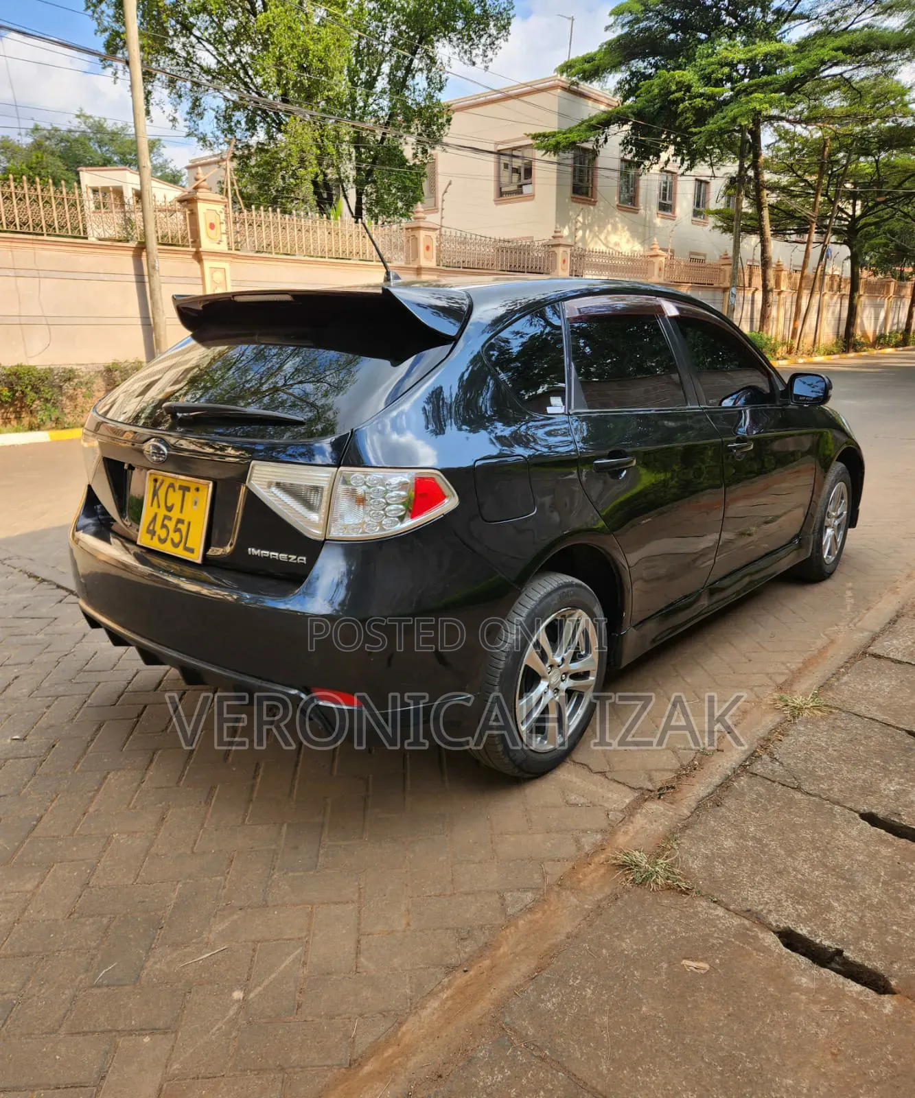 Subaru Impreza 2012 Black
