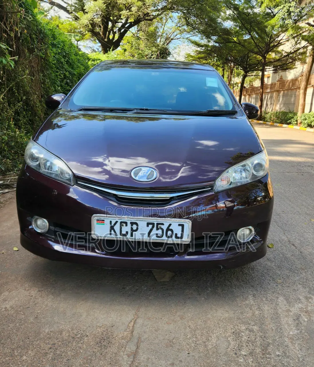Toyota Wish 2010 Burgundy