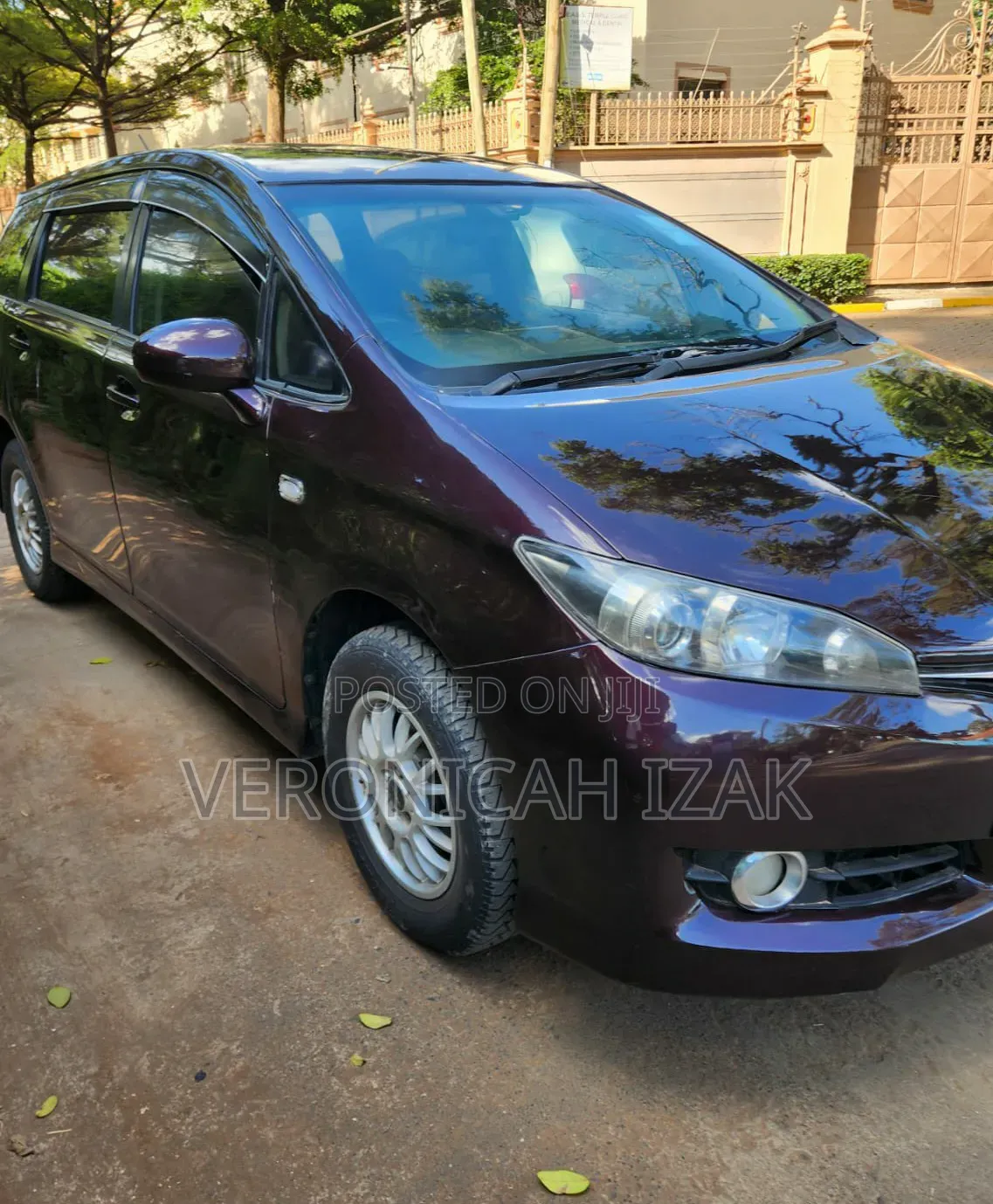 Toyota Wish 2010 Burgundy