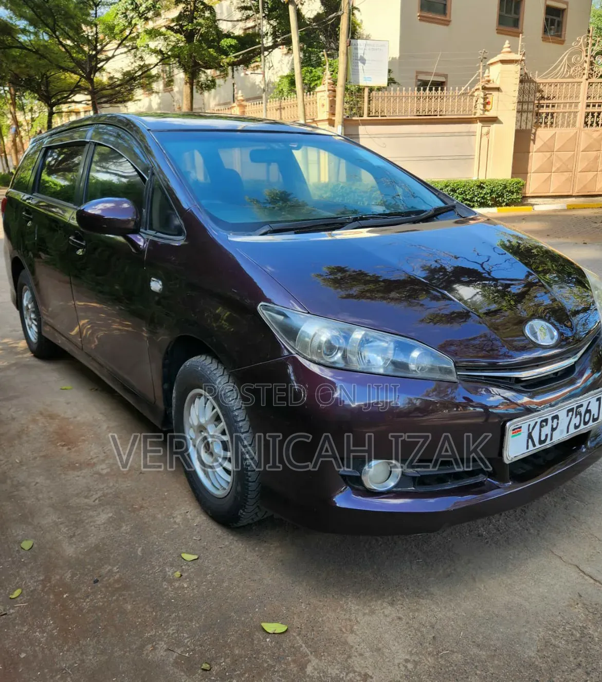 Toyota Wish 2010 Burgundy